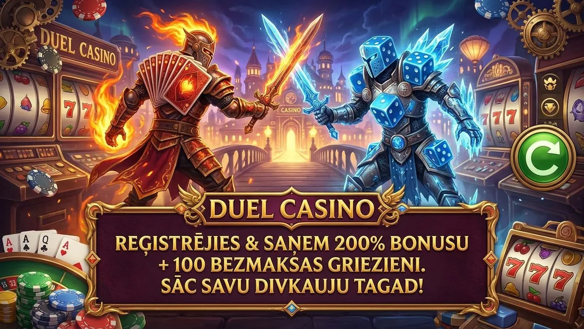 Reģistrācija ar bonusu