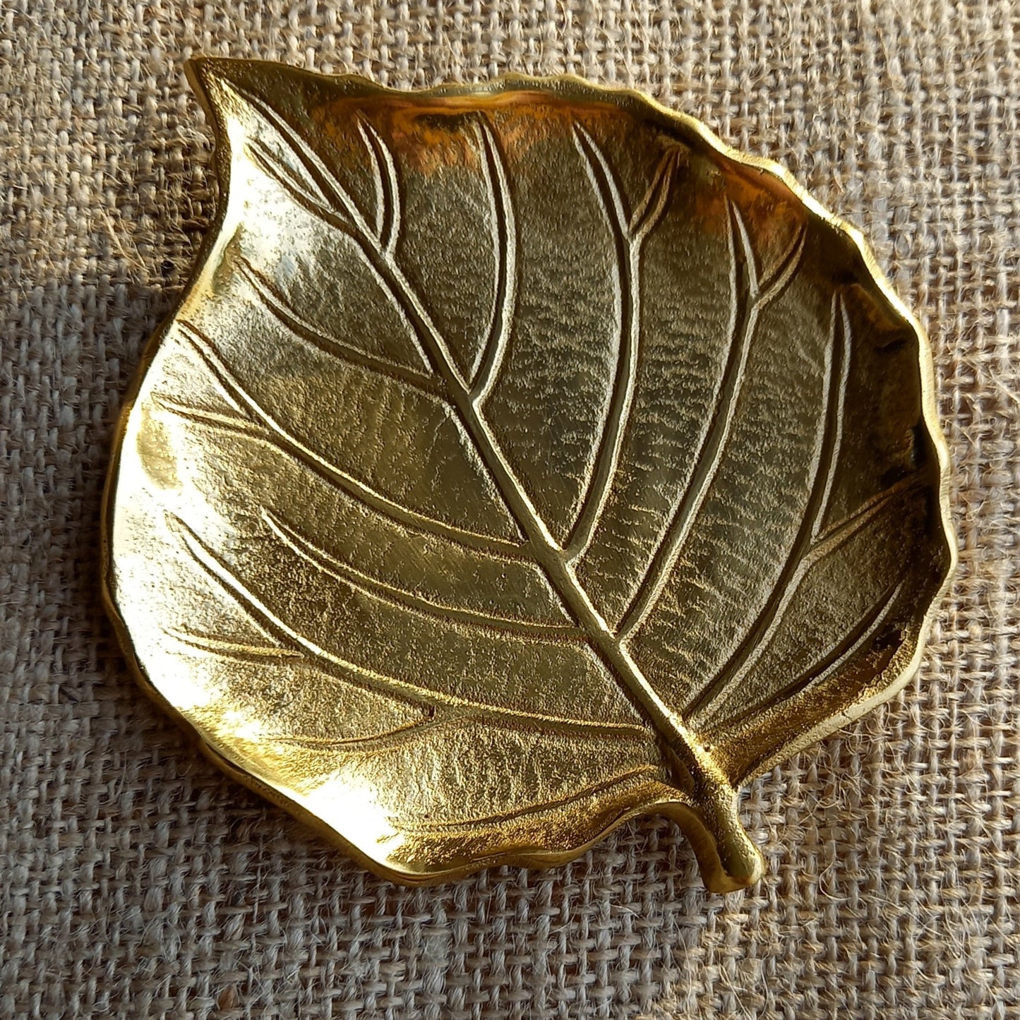 Gold Leaf Trinket Dish